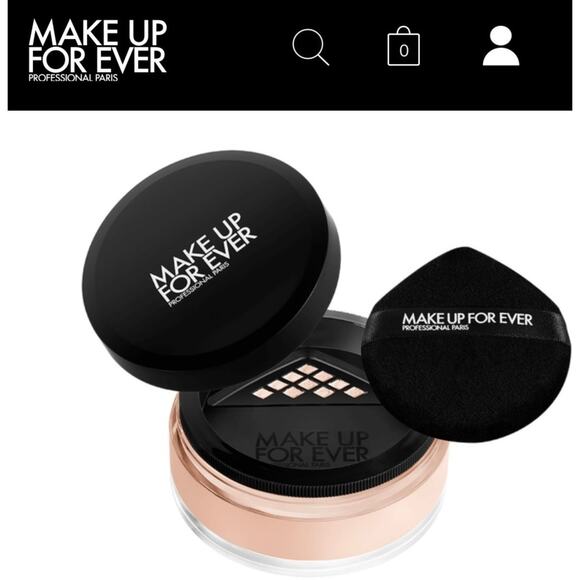 MAKE UP FOREVER NEW Undetectable Limitless Setting Powder – Rose – Full Size 18G - Picture 1 of 15